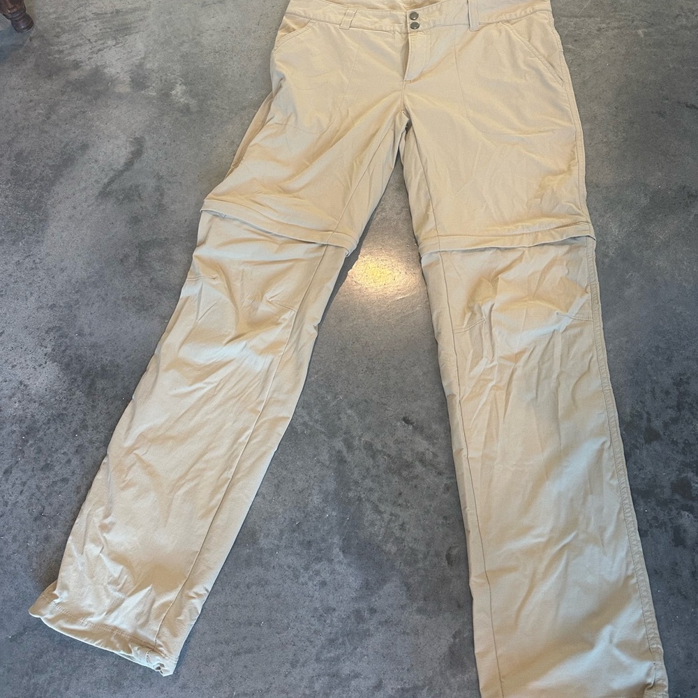 Columbia Tan Straight Leg Pants